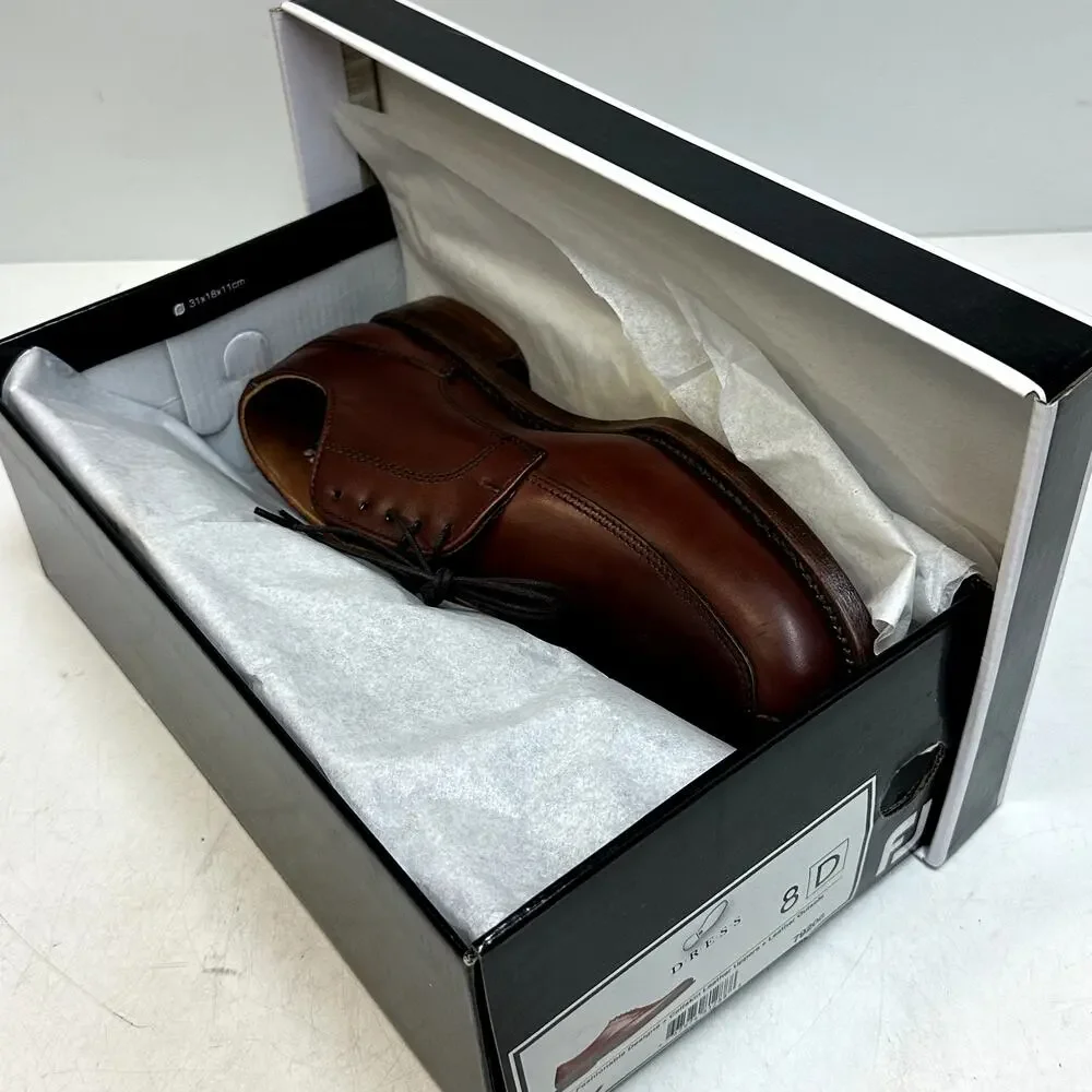 NIB Rancourt & Co. x FootJoy Split Toe Derby Dress Shoe Brown Calf 79206 8 D